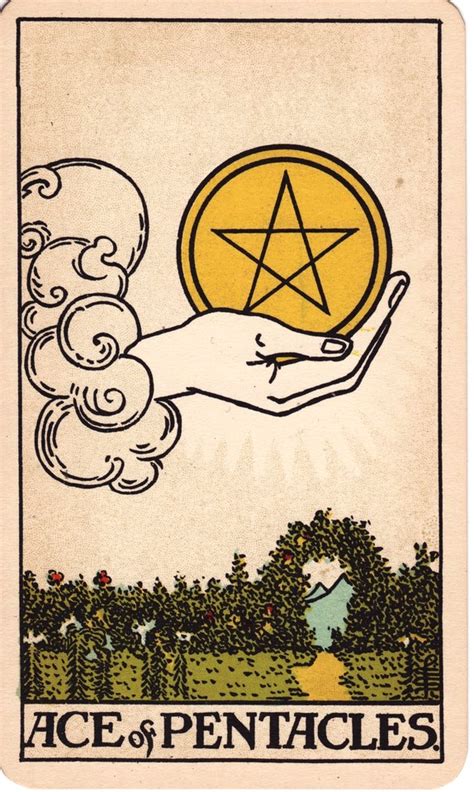 Ace of pentacles dating